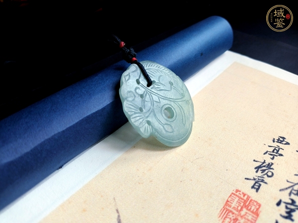 古玩雜項翡翠玉佩真品鑒賞圖