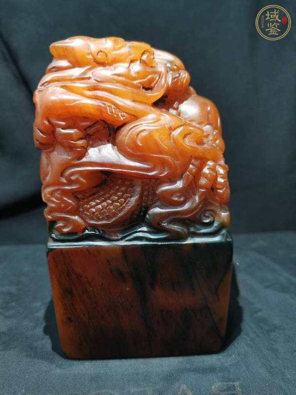 古玩工藝品印章，真品鑒賞圖