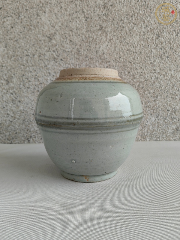 古玩陶瓷青花罐真品鑒賞圖