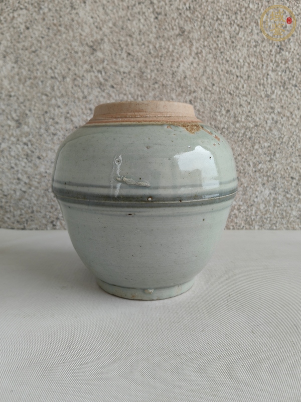古玩陶瓷青花罐真品鑒賞圖