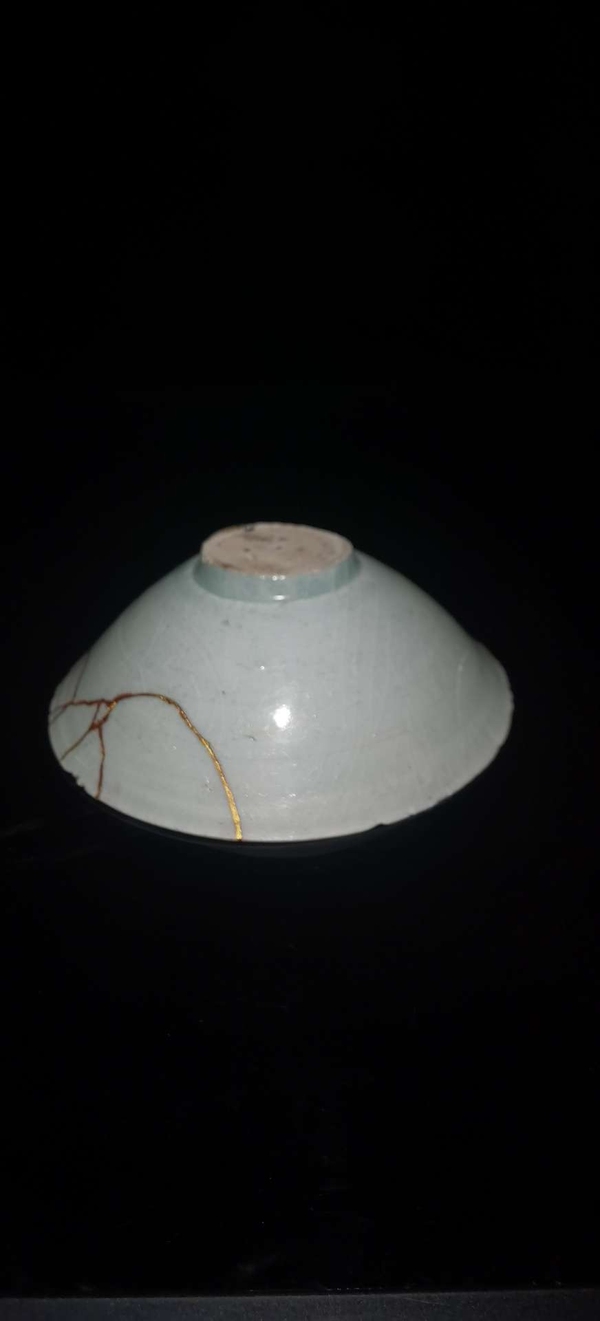 古玩陶瓷精品南宋湖田窯青白釉刻花碗拍賣(mài),當(dāng)前價(jià)格998元
