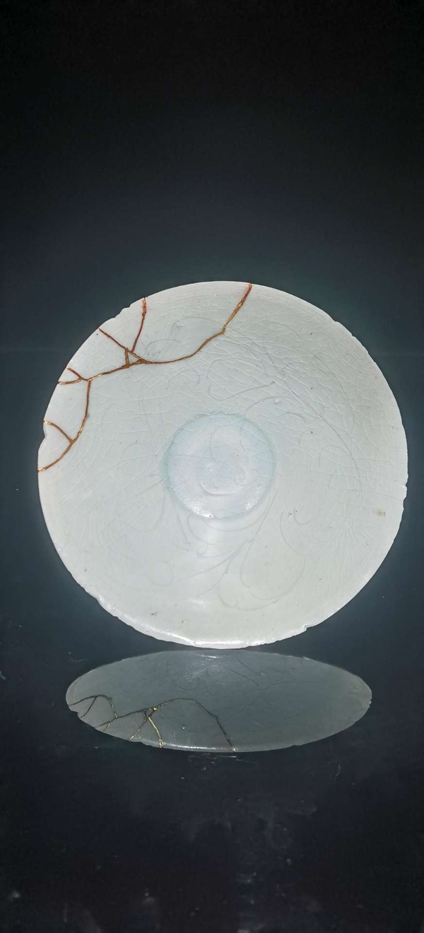 古玩陶瓷精品南宋湖田窯青白釉刻花碗拍賣(mài),當(dāng)前價(jià)格998元