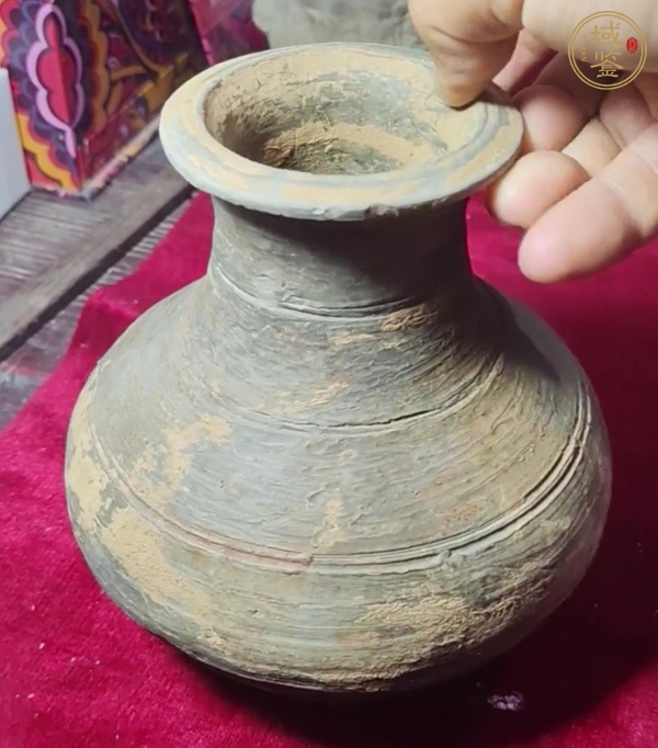 古玩陶瓷陶罐真品鑒賞圖