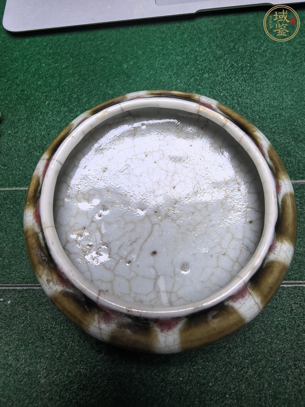 古玩陶瓷窯變釉水洗真品鑒賞圖