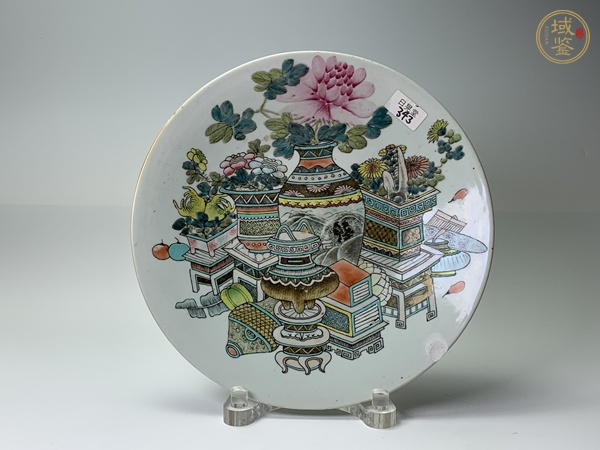古玩陶瓷盤(pán)真品鑒賞圖