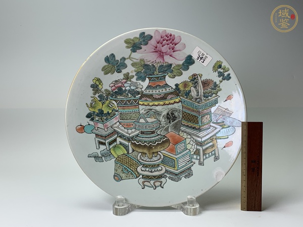 古玩陶瓷盤(pán)真品鑒賞圖