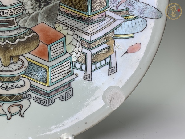 古玩陶瓷盤(pán)真品鑒賞圖