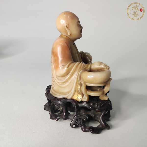 古玩雜項壽山羅漢真品鑒賞圖