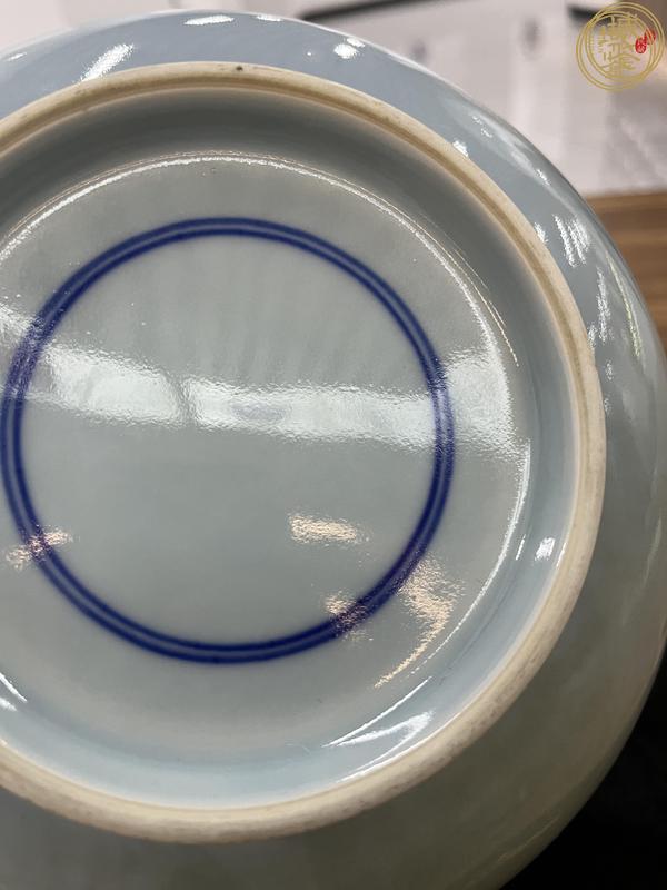古玩陶瓷藍(lán)釉瓶真品鑒賞圖