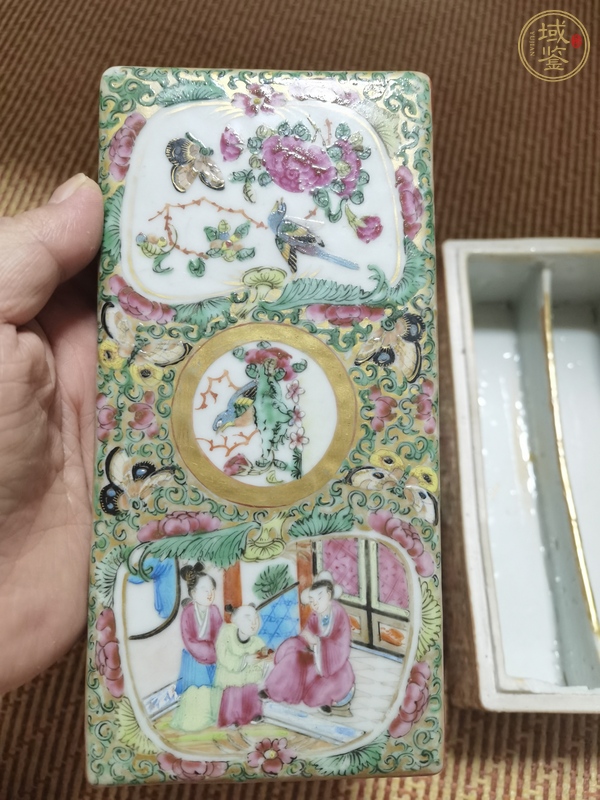 古玩陶瓷清廣彩真品鑒賞圖