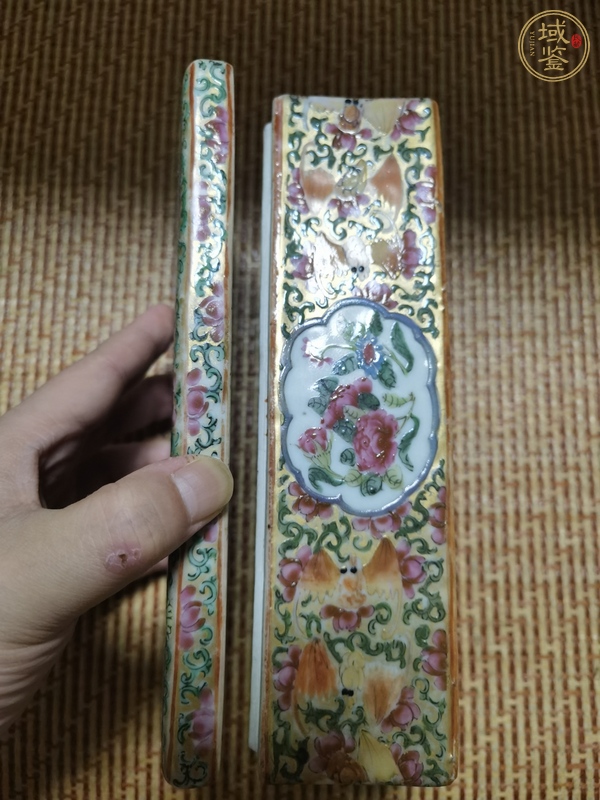 古玩陶瓷清廣彩真品鑒賞圖