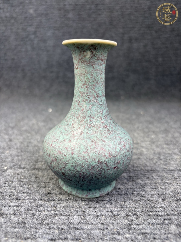 古玩爐鈞釉小賞瓶真品鑒賞圖