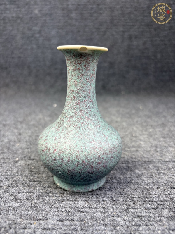 古玩陶瓷爐鈞釉小賞瓶真品鑒賞圖