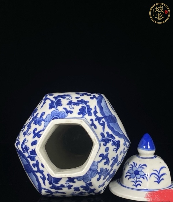 古玩陶瓷青花人物故事紋雞腿瓶真品鑒賞圖