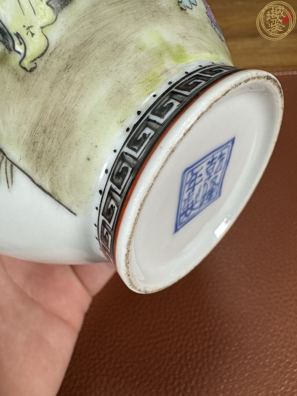 古玩陶瓷粉彩紅樓夢人物故事蓋罐真品鑒賞圖
