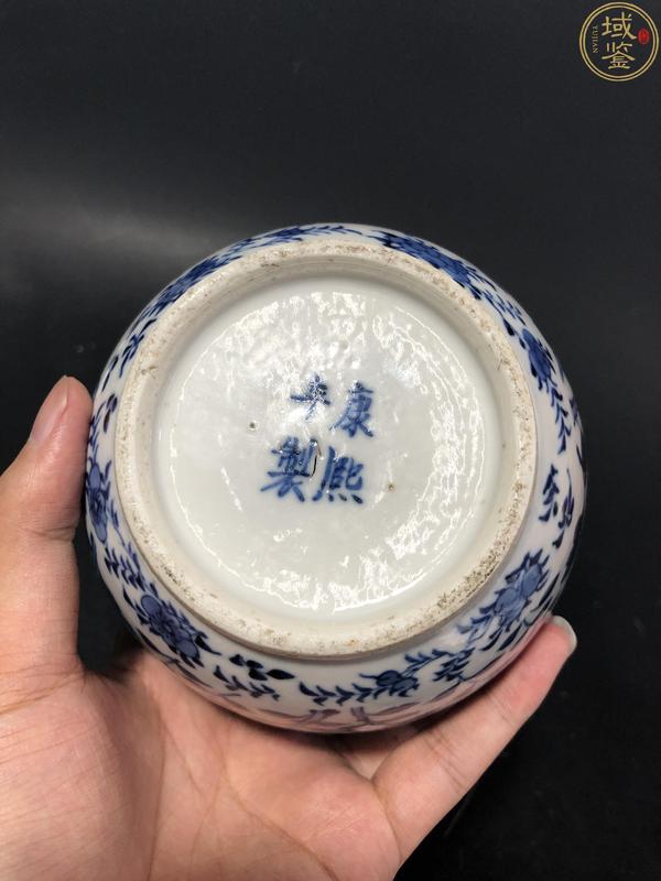 古玩陶瓷青花龍穿花紋長頸瓶拍賣，當前價格3688元