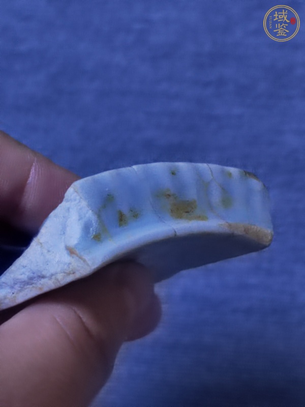 古玩陶瓷永宣青花瓷片真品鑒賞圖
