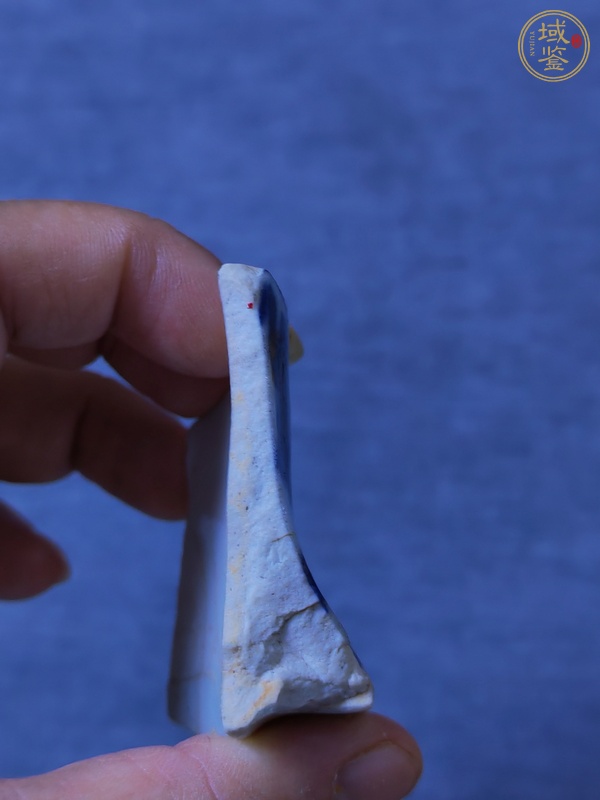 古玩陶瓷永宣青花瓷片真品鑒賞圖