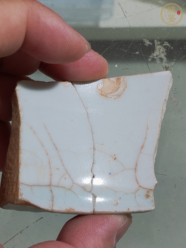 古玩陶瓷永宣青花瓷片真品鑒賞圖
