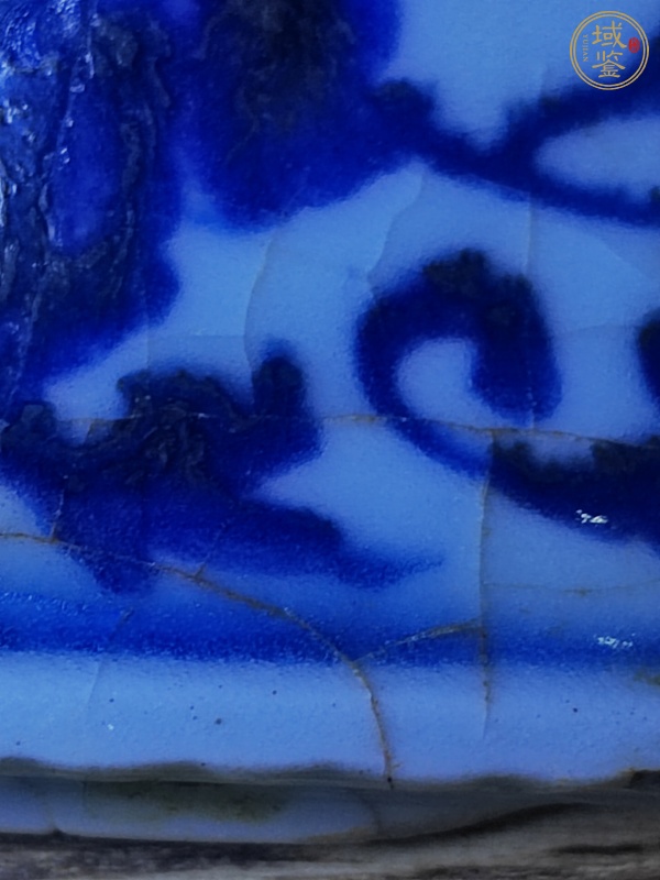 古玩陶瓷永宣青花瓷片真品鑒賞圖