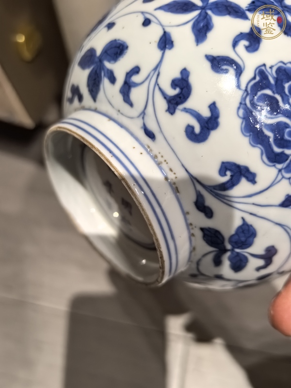 古玩陶瓷康熙青花碗真品鑒賞圖