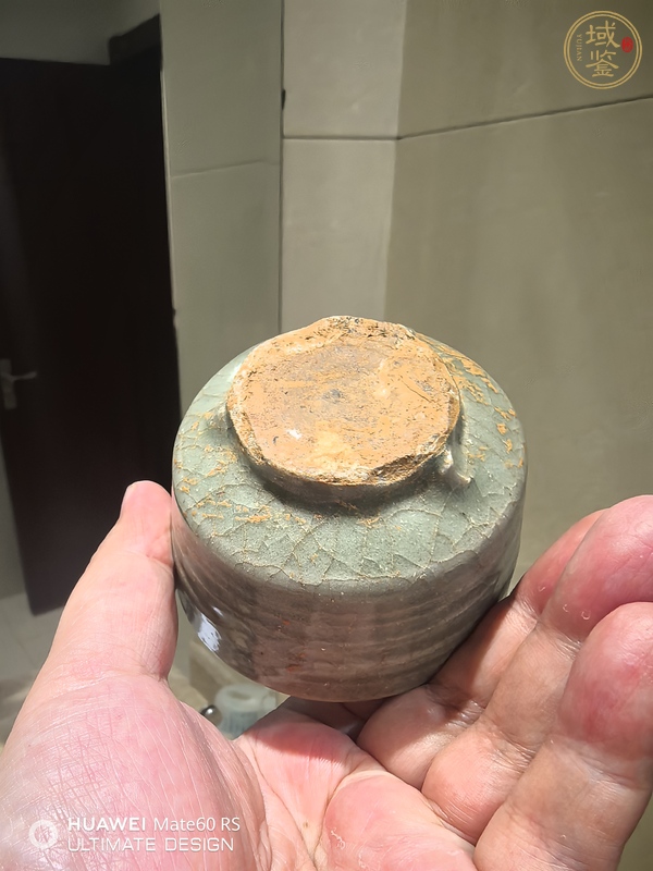 古玩陶瓷龍泉青瓷香爐真品鑒賞圖