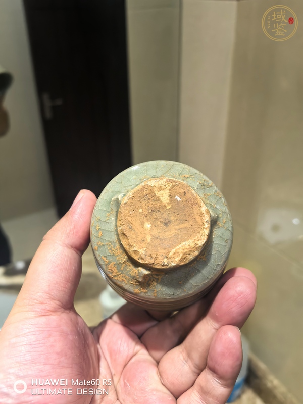 古玩陶瓷龍泉青瓷香爐真品鑒賞圖