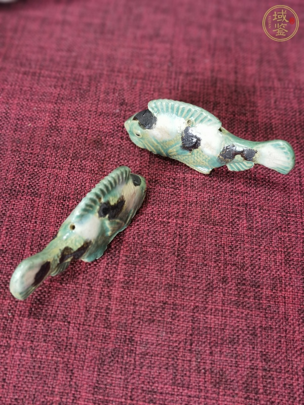 古玩陶瓷鱖魚真品鑒賞圖
