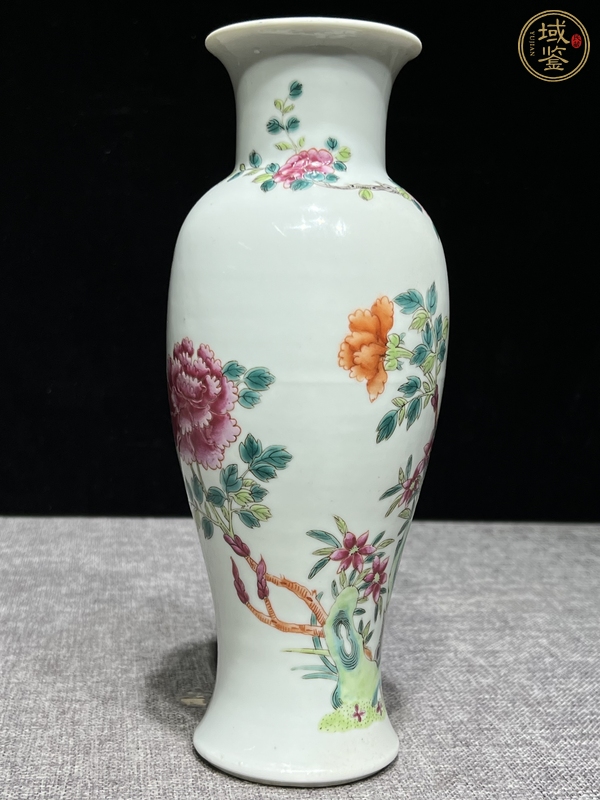 古玩陶瓷粉彩瓶真品鑒賞圖