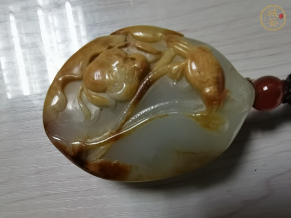 古玩玉器天然和田玉籽料雕件真品鑒賞圖