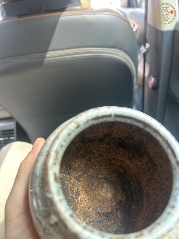 古玩陶瓷鈞釉罐真品鑒賞圖