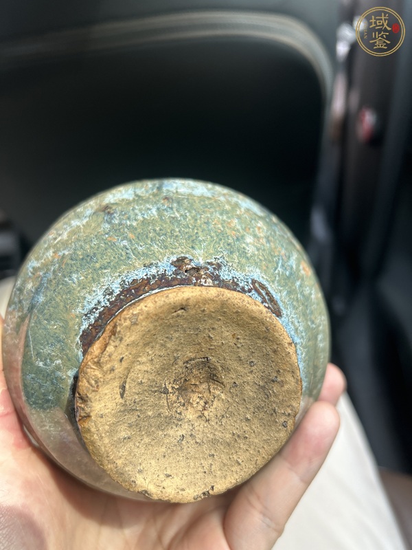 古玩陶瓷鈞釉罐真品鑒賞圖