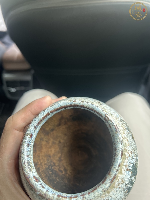 古玩陶瓷鈞釉罐真品鑒賞圖