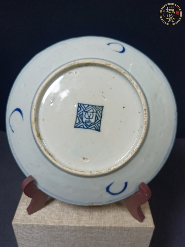 古玩陶瓷青花盤真品鑒賞圖
