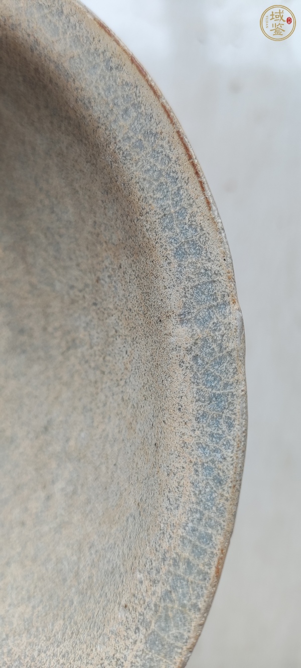 古玩陶瓷青白釉折沿碗真品鑒賞圖