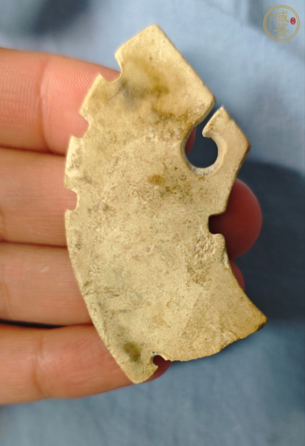 古玩仿古玉殘片真品鑒賞圖