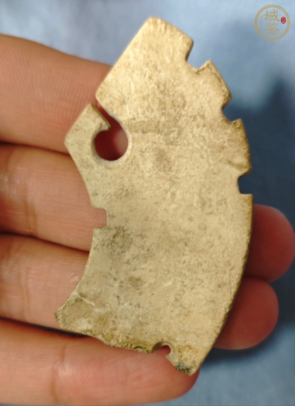 古玩玉器仿古玉殘片真品鑒賞圖
