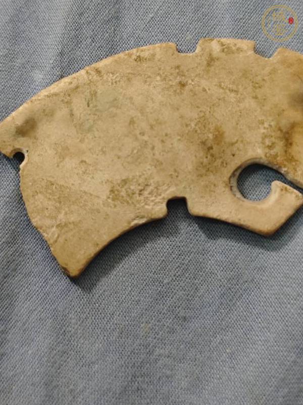 古玩玉器仿古玉殘片真品鑒賞圖