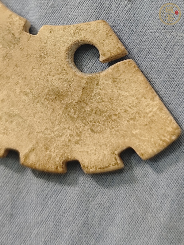 古玩玉器仿古玉殘片真品鑒賞圖