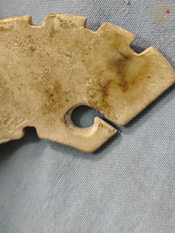 古玩玉器仿古玉殘片真品鑒賞圖