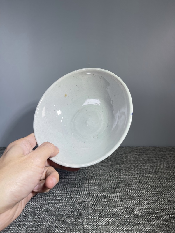 古玩陶瓷清代.青花花卉紋碗拍賣，當前價格0元