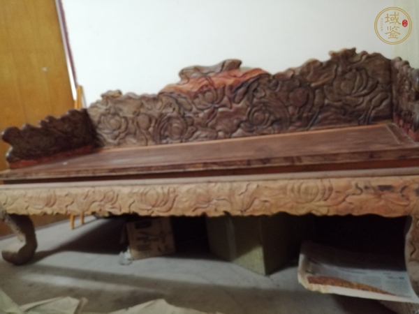 古玩羅漢床真品鑒賞圖