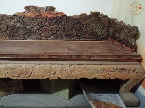 古玩雜項羅漢床真品鑒賞圖
