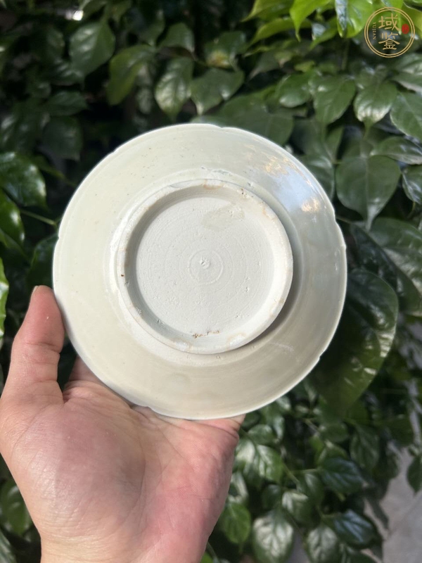 古玩陶瓷青白釉花口洗真品鑒賞圖