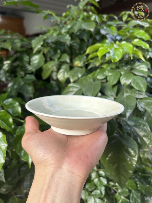 古玩陶瓷青白釉花口洗真品鑒賞圖