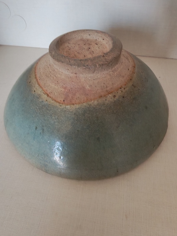 古玩陶瓷元代月白釉鈞瓷碗拍賣(mài)，當(dāng)前價(jià)格1694元