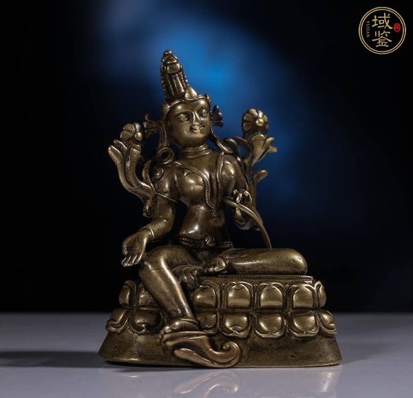 古玩銅器銅度母真品鑒賞圖