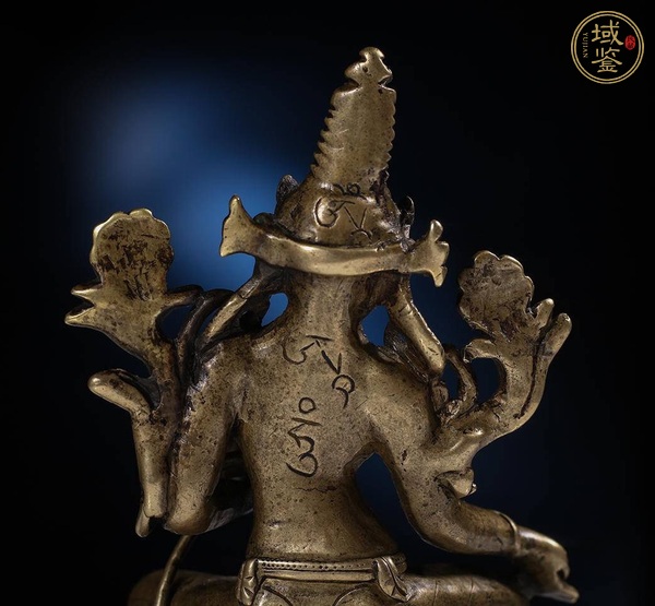 古玩銅器銅度母真品鑒賞圖