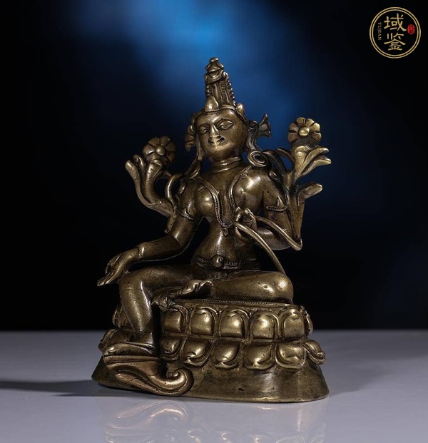 古玩銅器銅度母真品鑒賞圖