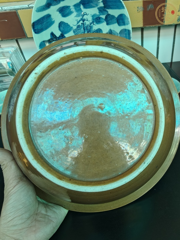 古玩陶瓷青花盆真品鑒賞圖